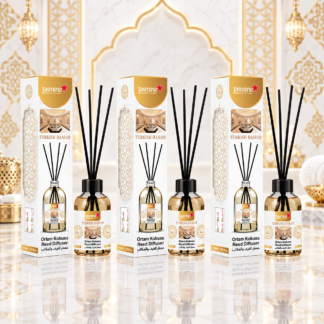 JASMINE Zestaw Dyfuzorów Turkish Hamam z Patyczkami 3x110 ml