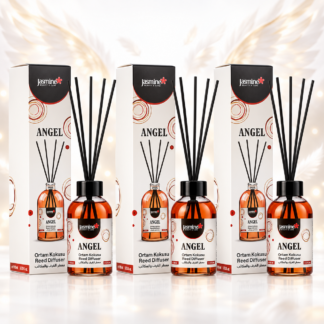 JASMINE Zestaw Dyfuzorów Anioł z Patyczkami 3x110 ml